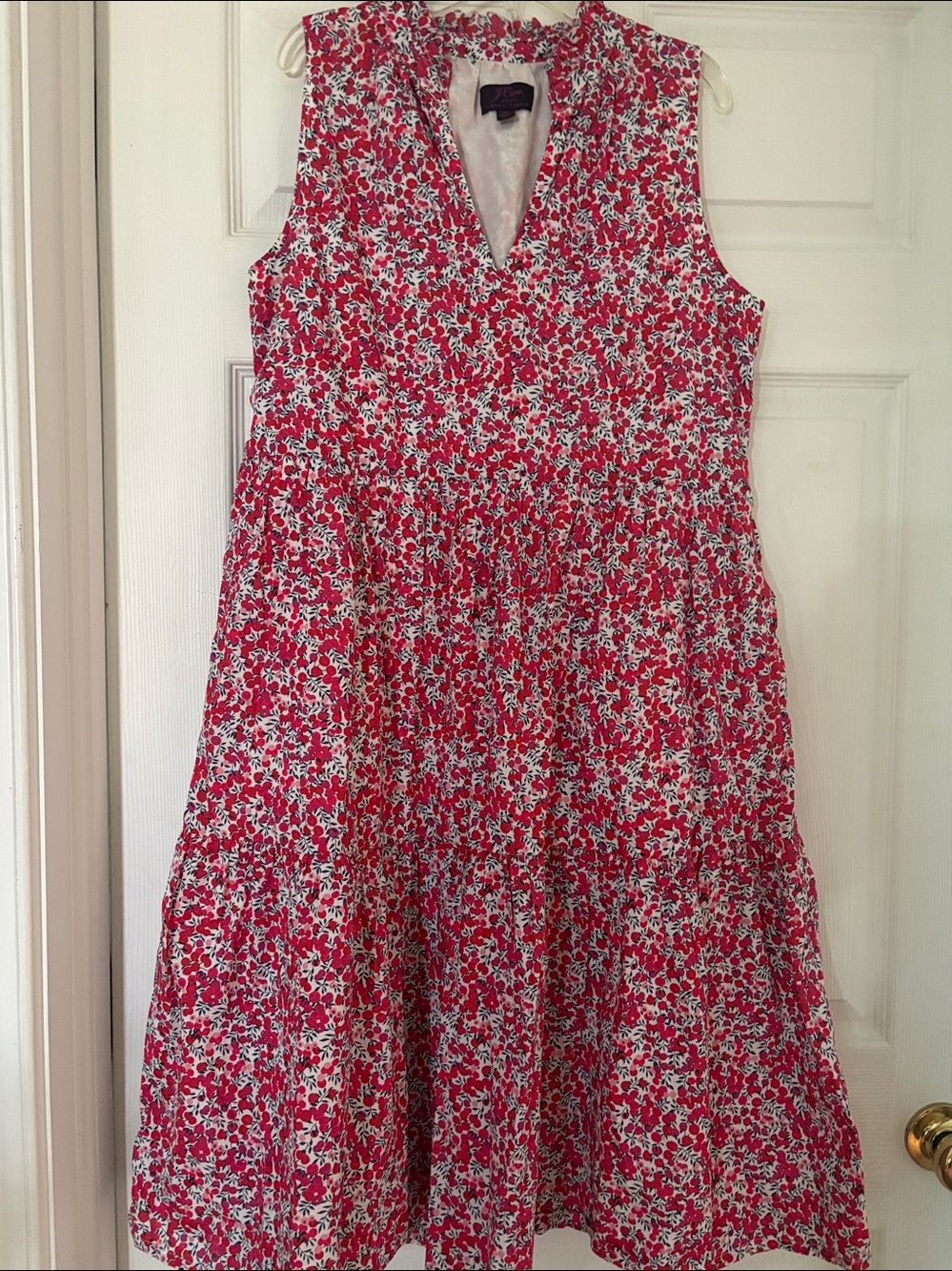 J. Crew Liberty of London Floral  Midi Dress